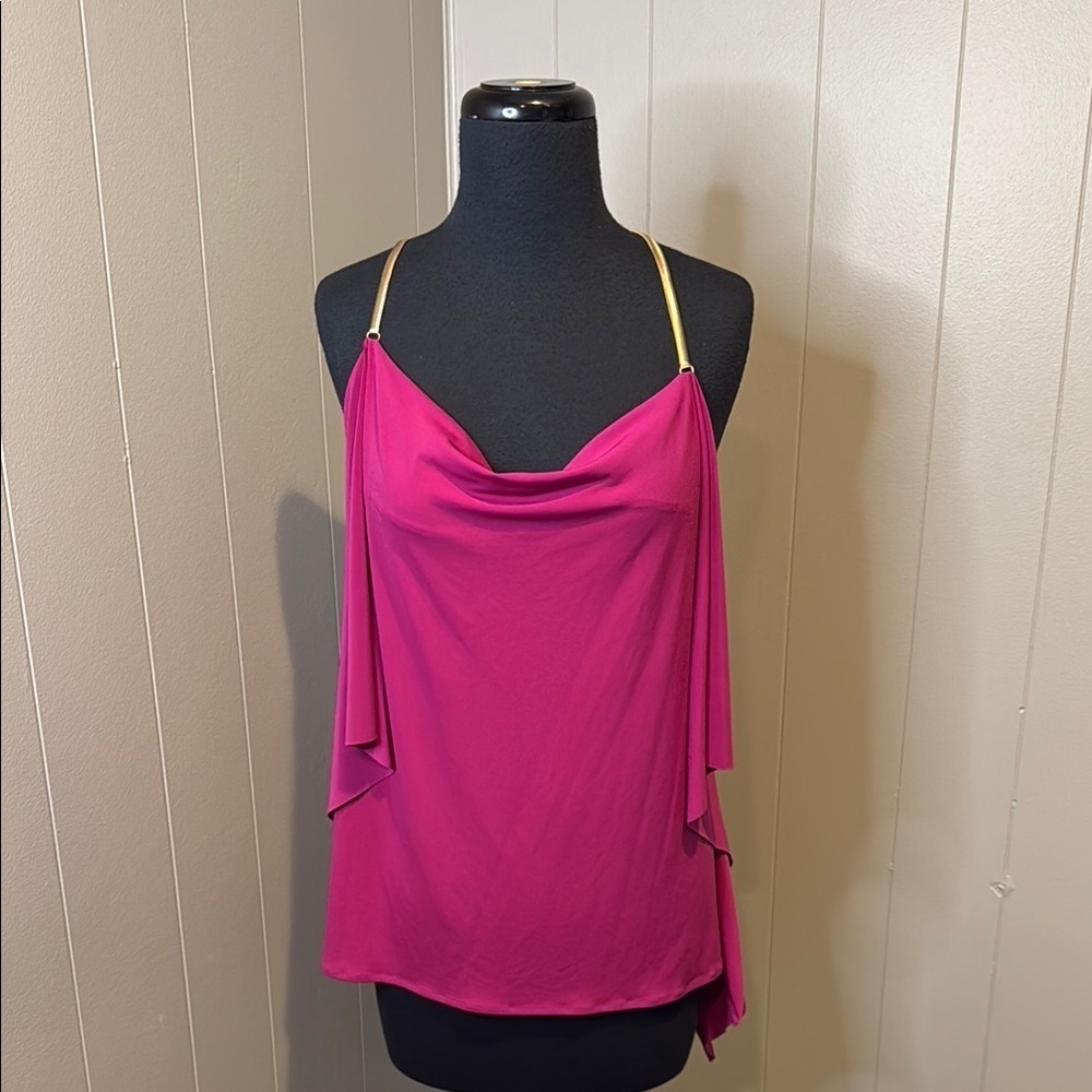 NWT Express women’s Small Gold Strap Sleeveless Camisole